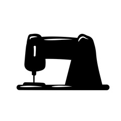 sewing machine isolated on white