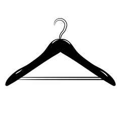 hanger isolated on white