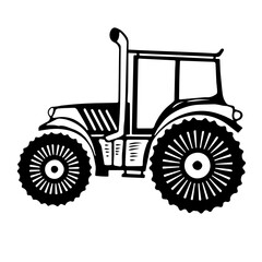 tractor icon vector