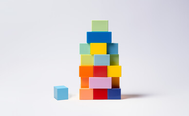 Obraz premium カラフルなブロック