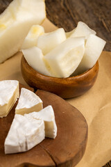 ripe melon for nutrition cut into pieces