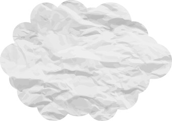 cloud paper art