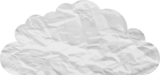 cloud paper art