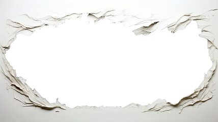 Explosion Cracked white wall with hole. A hole in the wall. Png with transparent background.