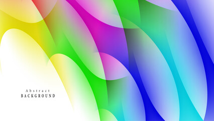 Abstract background with colorful lines. Concept of cover with dynamic effect. Modern screen.