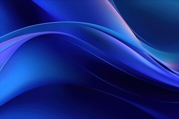 Blue background for design. Color gradient illustration. Ai generative.