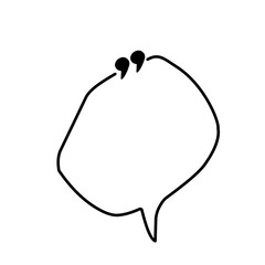 Comic speech bubbles, great design for any purpose. Sticker design. vector illustration