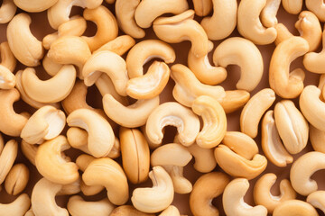 cashew nuts close up