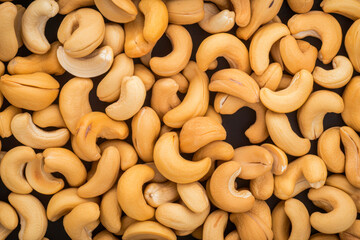 cashew nuts close up