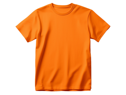 T-shirt isolated on white background