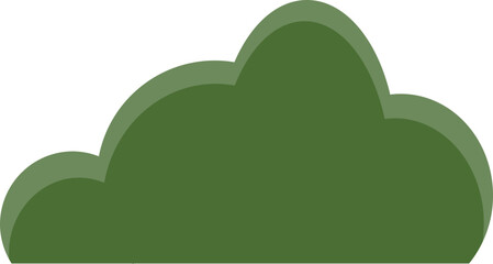 Fototapeta premium Bush illustration