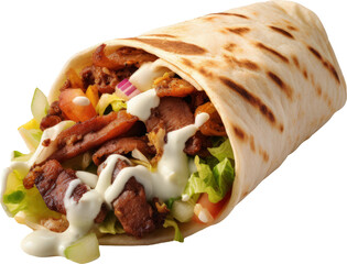 Shawarma transparent background PNG clipart