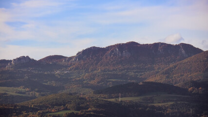 panorama of the mountains