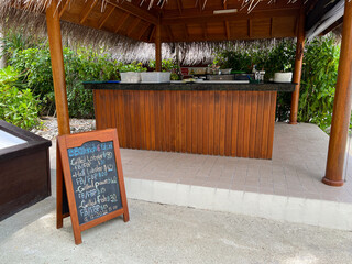 Daily specials menu board with prices