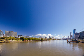 Fototapeta premium Southbank View in Brisbane Australia