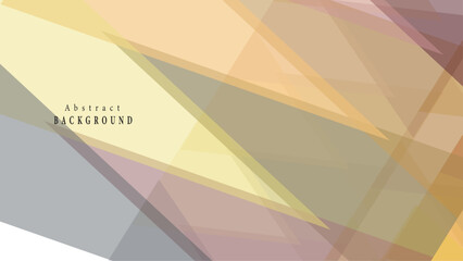 Geometric light yellow triangle shape gradient color background