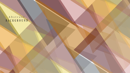 Geometric light yellow triangle shape gradient color background