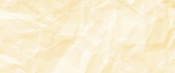 Vector wrinkled packaging paper as background, brown crumpled paper texture for background.