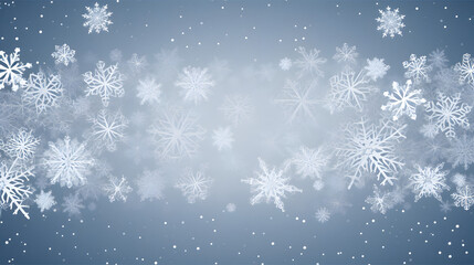 Fototapeta na wymiar blue christmas card with white snowflakes vector illustration EPS10