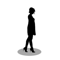 Women silhouette vector