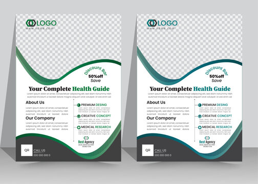  Modern flyer design template