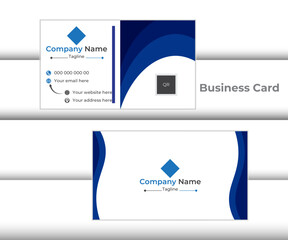 Vector Business Card Template Design
