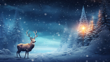 Christmas Holiday Background with decoration for celebration on the winter festival and copy space for new year text.