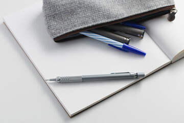 Mechanical pencil and notebook
