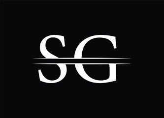 sg letter logo and monogram logo 