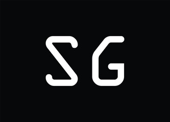 sg letter logo and monogram logo 