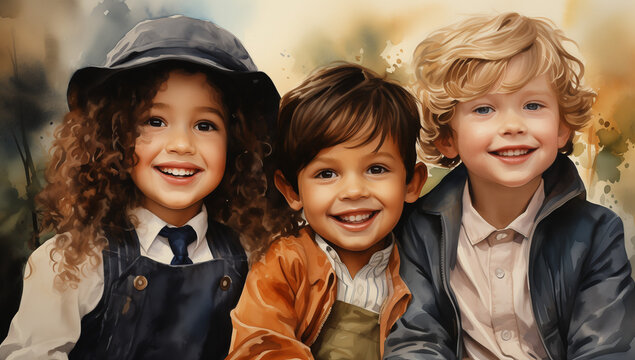 Three kid cheap