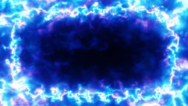 Plasma Energy Loop Animated Background 4k