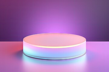 Abstract minimal concept, pastel colorful glossy