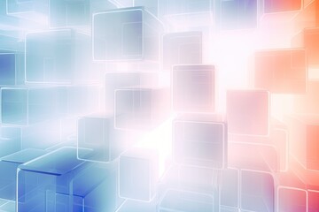 Fototapeta premium Light translucent background for a website
