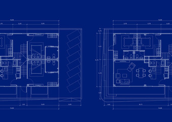 Write a blueprint architecture for building.