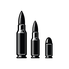 Gun Bullets Illustration