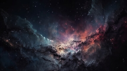 Exploring the Hyperrealistic Galactic Abyss - A Detailed Universe Representation