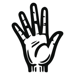 hand signal and sign language for communication