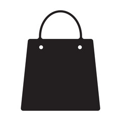Vector symbol of a shopping bag.