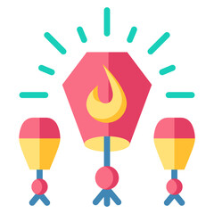 Pingxi Sky Lantern Festival Icon