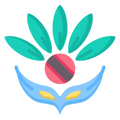 Trinidad And Tobago Carnival Icon