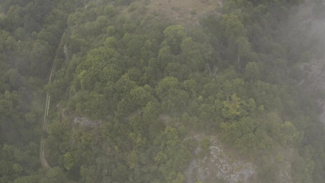 Aerial, Lazar's Canyon, Serbia