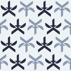 Obraz premium hand drawn scissors seamless pattern