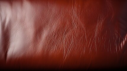 A deep, rich maroon leather surface beckons, its closed texture hinting at untold stories and a rugged, timeless style