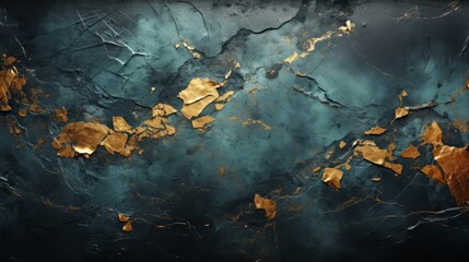 Vibrant strokes of blue and gold dance across the canvas, capturing the essence of autumn's...