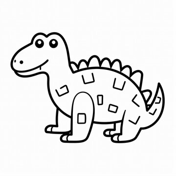 Zeichnung/ Ausmalbild - Krokodile