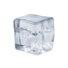 Obraz premium ice cubes cut out background