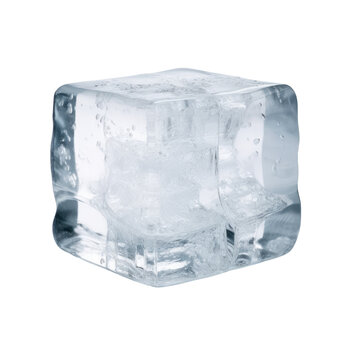ice cubes cut out background