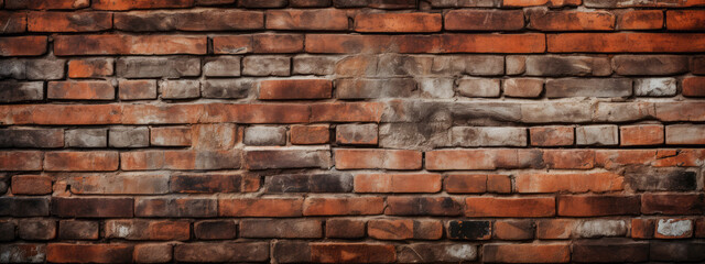 Rustic brick wall as a background