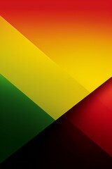 Black History Month or Juneteenth wallpaper, digital background in red, yellow, and green. Invitation, poster, brochure, announcement design